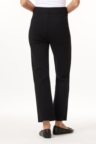 Pantalon slim 7/8 - Noir