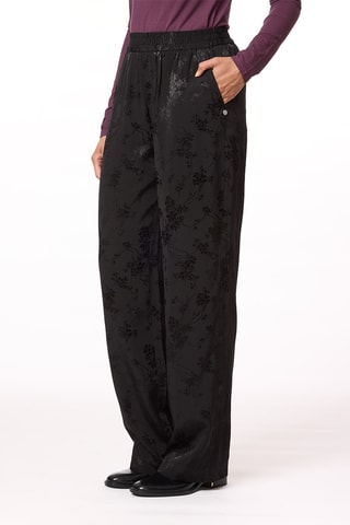 Pantalon taille haute - Noir