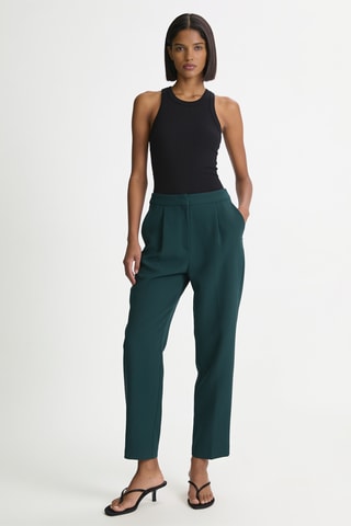 Pantalon droit - Vert
