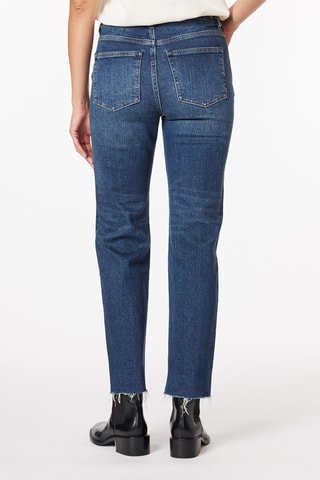 Jean taille haute - Bleu