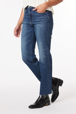 Jean taille haute - Bleu