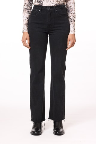 Jean bootcut taille haute - Noir