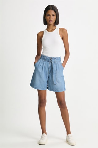 Short en jean - Bleu clair