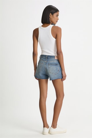 Short en jean - Bleu