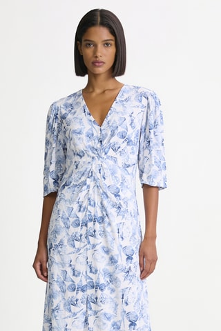 Robe midi - Blanc