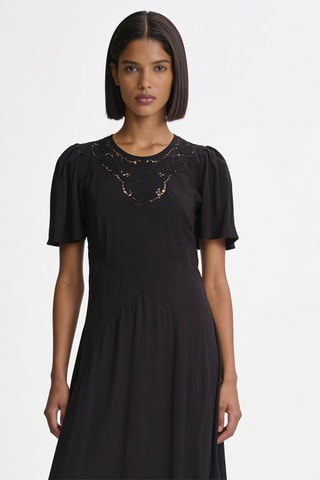 Robe midi - Noir