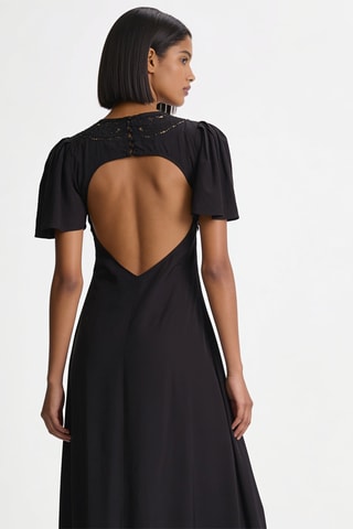 Robe midi - Noir