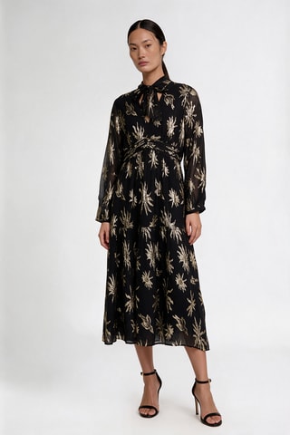 Robe midi - Noir