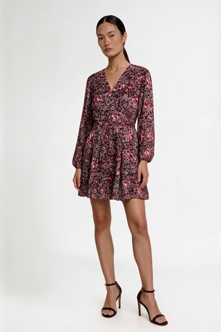 Robe patineuse - Bordeaux