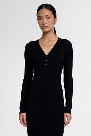 Robe pull - Noir