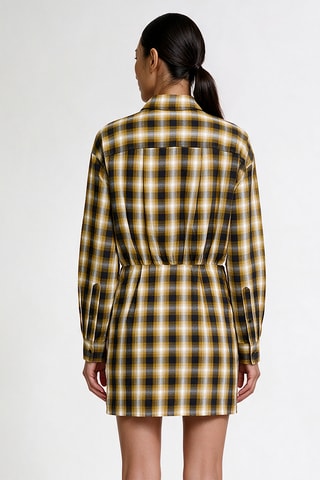 Robe fourreau - Jaune