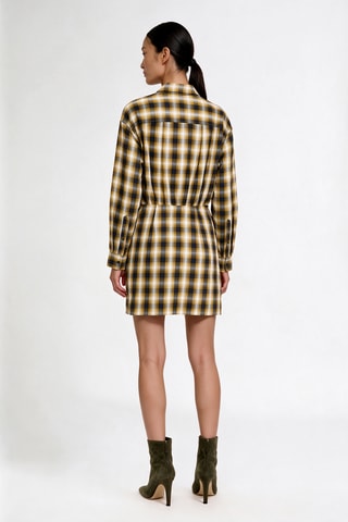 Robe fourreau - Jaune