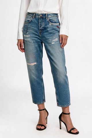 Jean 7/8 - Bleu