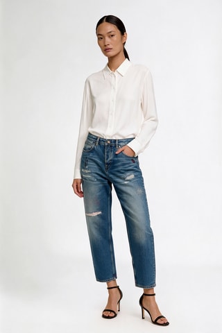 Jean 7/8 - Bleu
