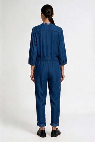 Combinaison en jean - Bleu foncé