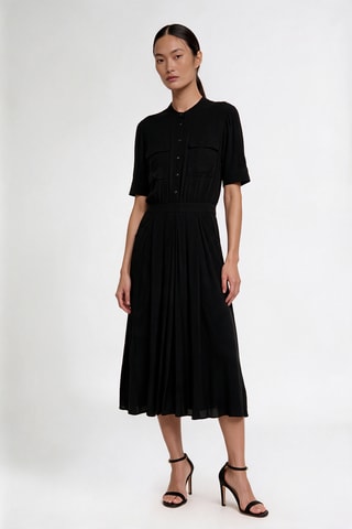 Robe midi - Noir