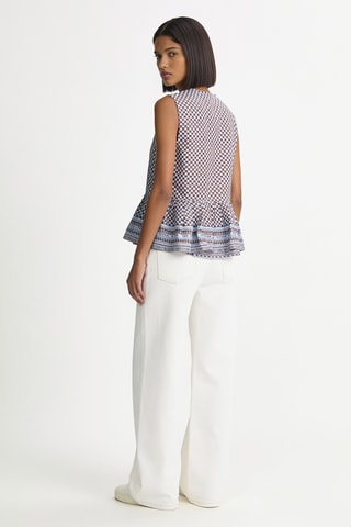 Top - Bleu clair