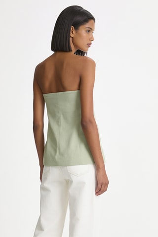 Top bustier - Vert clair