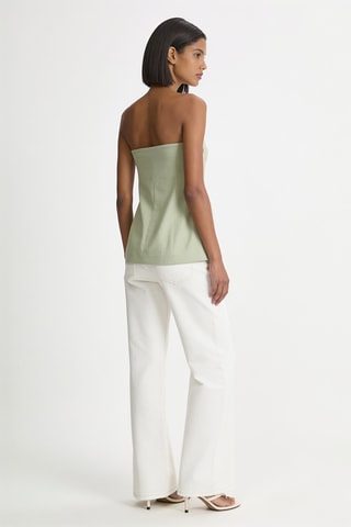 Top bustier - Vert clair