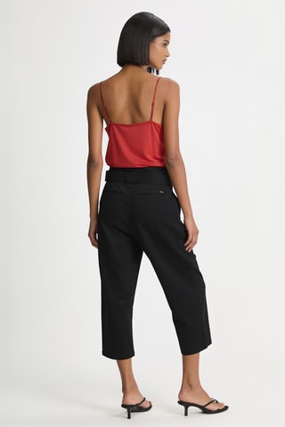 Pantacourt taille haute - Noir