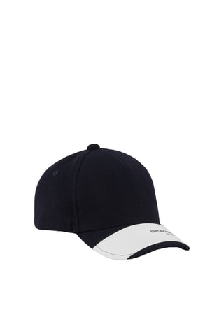 Casquette n laine - Bleu marine