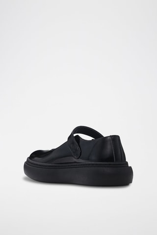 Babies plateformes vernis - Noir - Emporio Armani