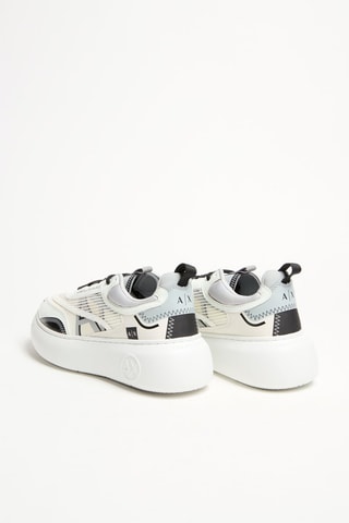 Baskets - Ecru et noir - Armani Exchange