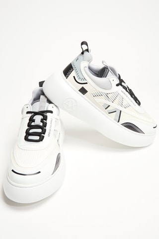 Baskets - Ecru et noir - Armani Exchange