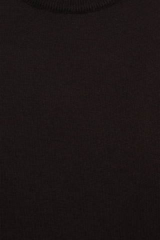 Pull en laine vierge - Marron foncé - Emporio Armani