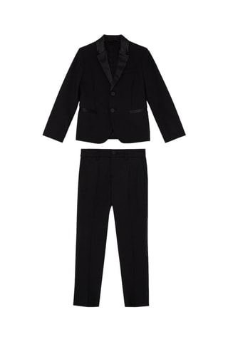 Costume en laine - Noir - Emporio Armani
