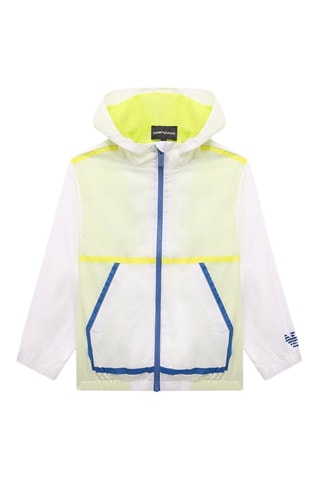 Veste à capuche - Blanc - Emporio Armani