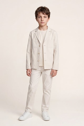 Veste en lin - Blanc - Emporio Armani