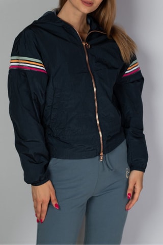 Windjack met Capuchon - Marineblauw