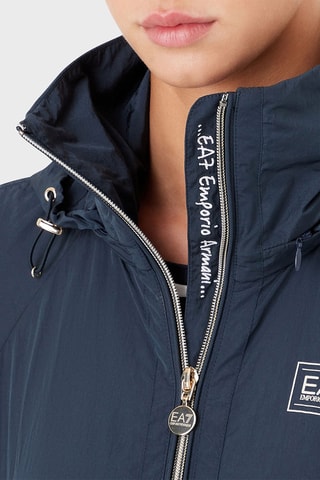 Windjack met Capuchon - Marineblauw