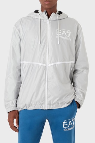 Windjack met Capuchon - Wit