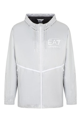 Windjack met Capuchon - Wit