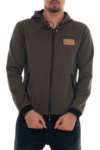 Chaqueta con capucha - Negro
