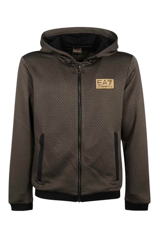 Chaqueta con capucha - Negro
