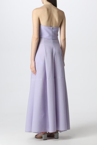 Strapless Jurk Paars - Emporio Armani