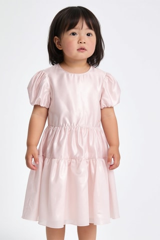 Robe en soie - Rose pâle