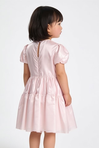 Robe en soie - Rose pâle