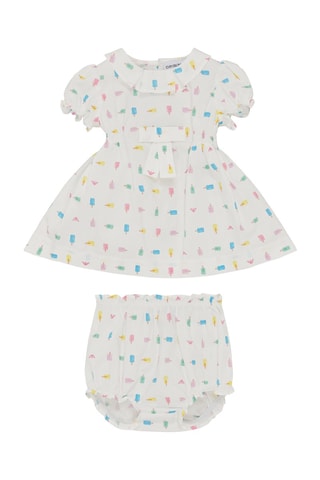 Robe et bloomer - Blanc