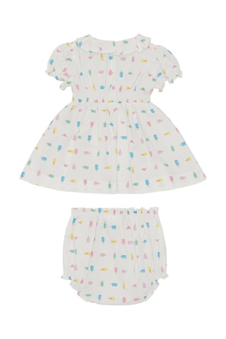 Robe et bloomer - Blanc