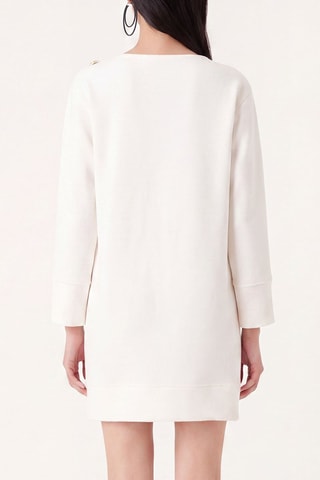 Rechte Jurk - Wit - Emporio Armani