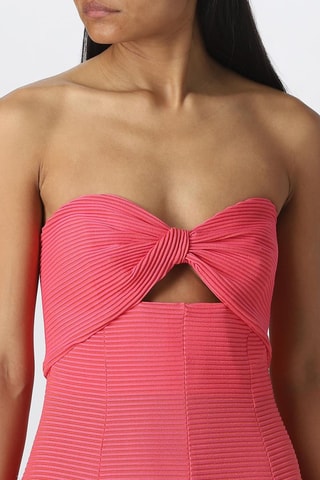Robe bustier - Fuchsia - Emporio Armani