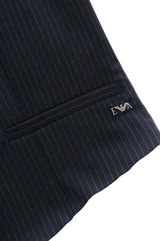 Gilet de costume - Bleu foncé - Emporio Armani
