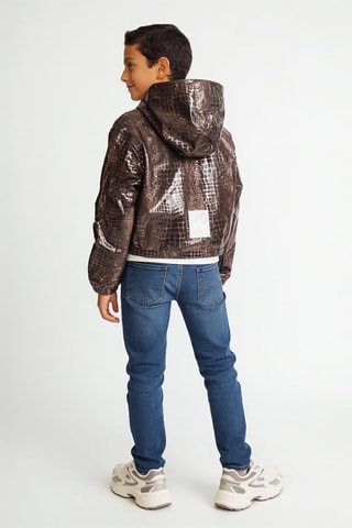Blouson à capuche - Marron