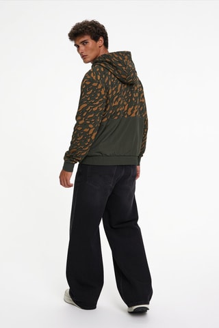 Blouson à capuche - Vert