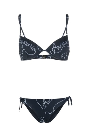 Maillot 2 pièces - Bleu marine - Emporio Armani