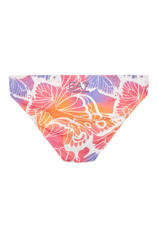 Maillot 2 pièces - Blanc et orange - EA7 Kid